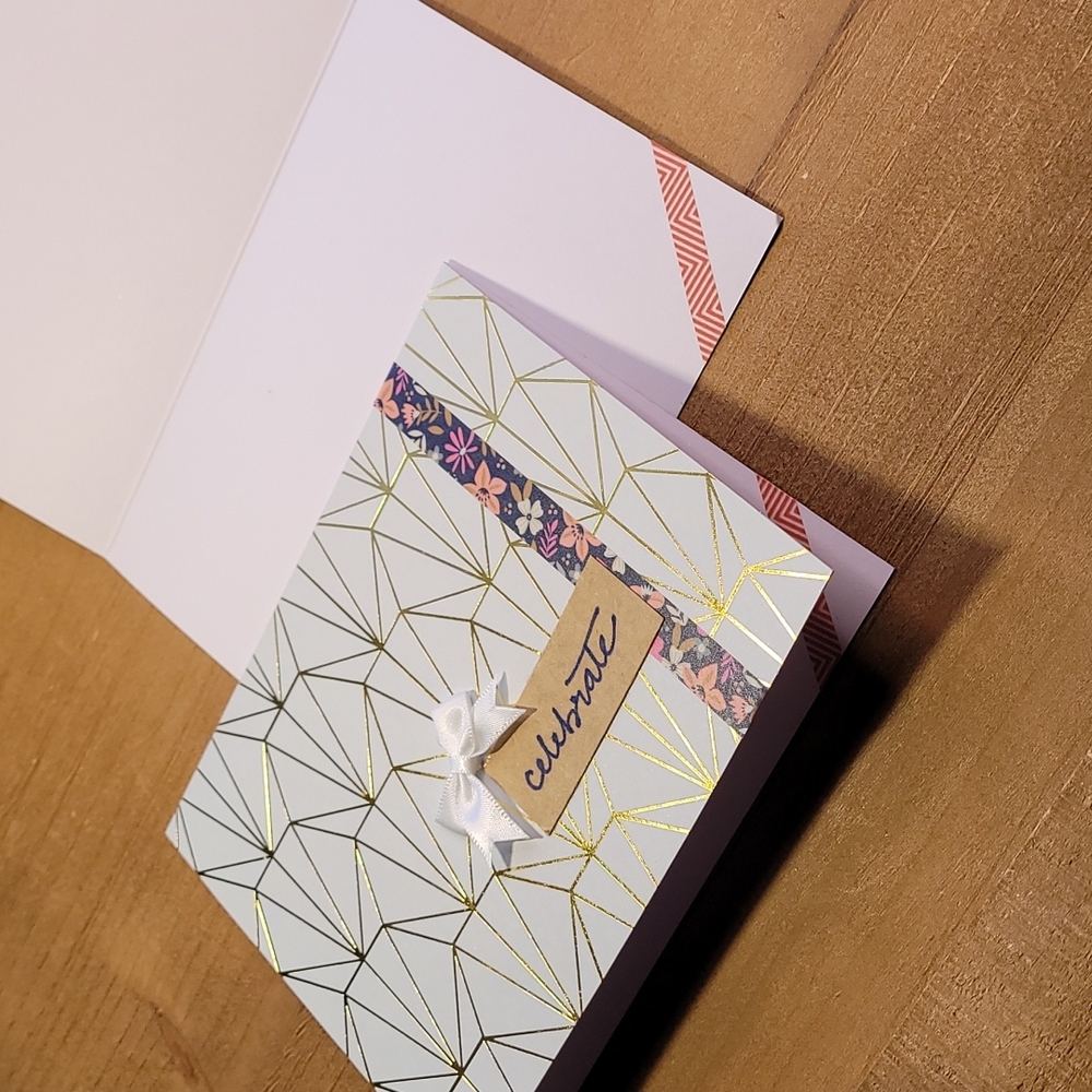 ×5 Variety Foiled Handmade Cards - Picture 5 of 7